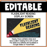 Flashlight Reading Display Screen