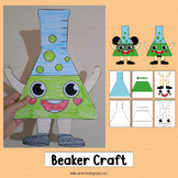 Flask Craft Science Bulletin Board Coloring Back to School