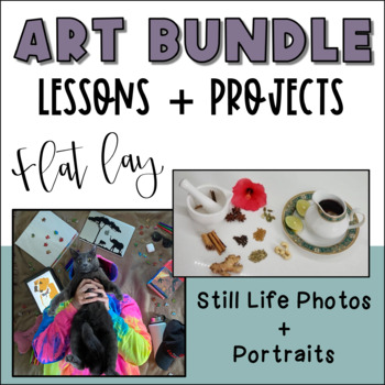 Flat Lay Art BUNDLE - Digital Art Projects by Great Lake Education