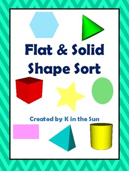 flat or solid shapes