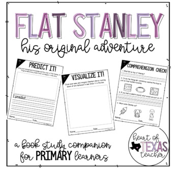 Preview of Flat Stanley #1 His Original Adventure {A Book Study Companion for K/1/2}