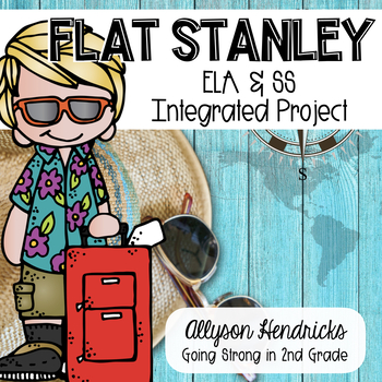 Preview of Flat Stanley Integrated Project Travel Journal *NOW EDITABLE*