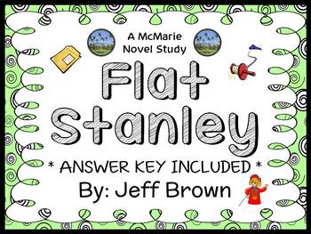 Preview of Flat Stanley (Jeff Brown) Novel Study / Reading Comprehension  (22 pages)