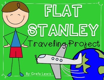 Preview of Flat Stanley Traveling Project & Booklet