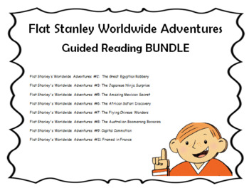 Preview of Flat Stanley Worldwide Adventures BUNDLE