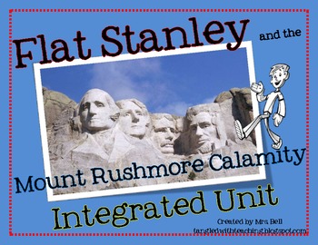 Preview of Flat Stanley and the Mount Rushmore Calamity Integrated Unit