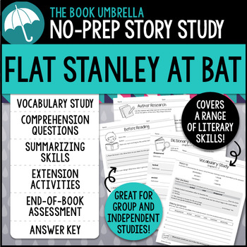 Flat Stanley At Bat - 