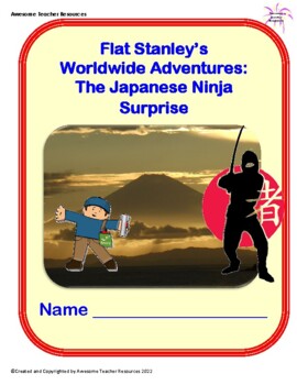 Preview of Flat Stanley's Worldwide Adventures: The Japanese Ninja Surprise Book Study