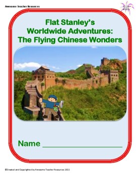 Preview of Flat Stanley's Worldwide Adventures and the Flying Chinese Wonders Book Study