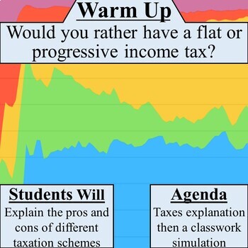 Preview of Flat vs Progressive Income Tax Simulation