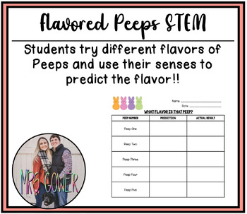 Preview of Flavored Peeps STEM-Senses