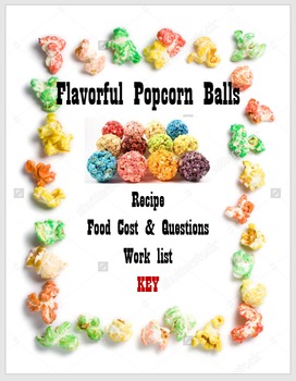 Preview of Flavorful Popcorn Balls