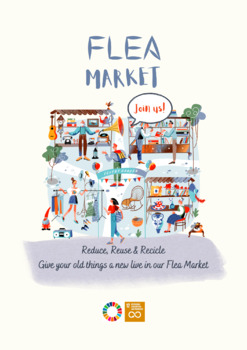 Preview of Flea Market Activity Flyer (Sustainable Development Goals)