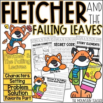 Preview of Fletcher and the Falling Leaves Activities | Autumn & Fall Reading Comprehension