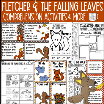 Preview of Fletcher and the Falling Leaves Fall Reading Comprehension Book Companion
