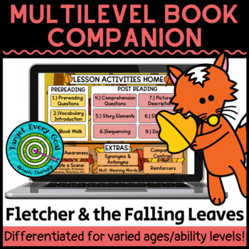 Preview of Fletcher and the Falling Leaves | Multilevel Book Companion | Digital