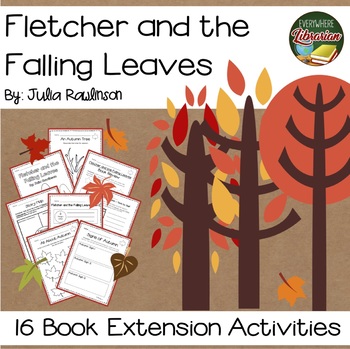 Preview of Fletcher and the Falling Leaves Rawlinson 16 Extension Activities NO PREP