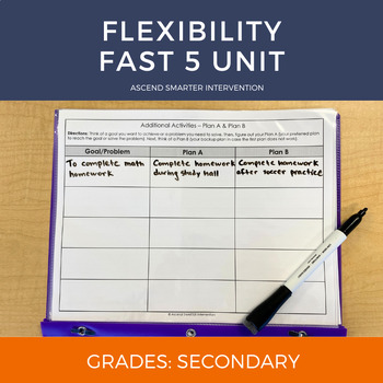 Preview of Flexibility Fast 5 Unit (6th & Up)