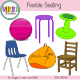 Flexible Classroom Seating Clip Art, Furniture, Chair, Vir