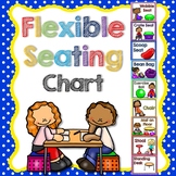 Flexible Seating Chart | Flexible Seating Classroom Decor