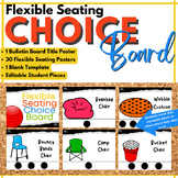 Flexible Seating Choice Board | Bulletin Board