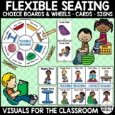 Flexible Seating - Choice Boards, Wheels, Signs, Cards - C