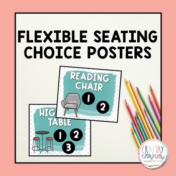 Preview of Flexible Seating Choice Posters