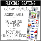 Flexible Seating Clip Chart {Customizable} 30 Seating Options