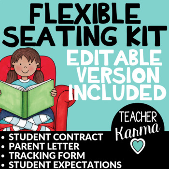 Preview of Flexible Seating: EDITABLE Starter Kit