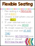 Flexible Seating Expectations
