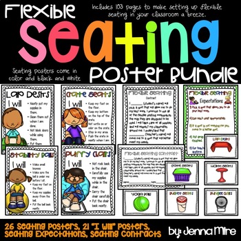 Preview of Flexible Seating Posters