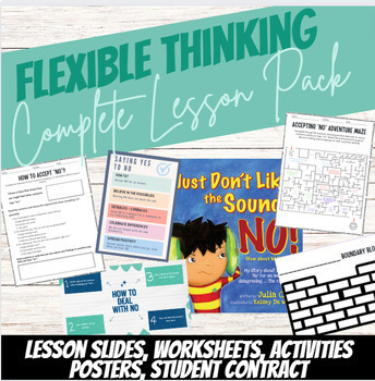 Preview of Flexible Thinking, Boundaries, and Accepting 'No' Bundle | Julia Cook