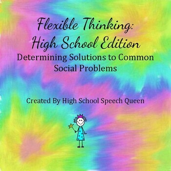 Preview of Flexible Thinking: High School Edition