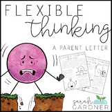Flexible Thinking Parent Letter | Executive Functioning | 