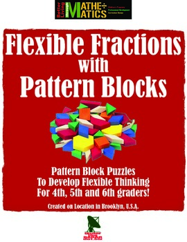 Preview of Pattern Block Flexible Unit Fraction Cooperative Activity
