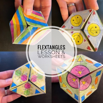 Flextangles: Lesson, printable temples and videos by Lyn Paolino
