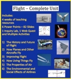 Flight Complete Unit Bundle - PowerPoint Lessons, Workshee