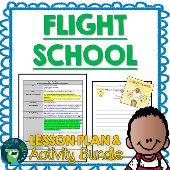 Preview of Flight School by Lita Judge Lesson Plan and Activities