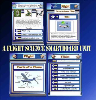 Preview of Flight Science Education Smartboard Unit 50 pages