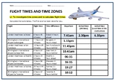 Flight Times and Time Zones Challenge