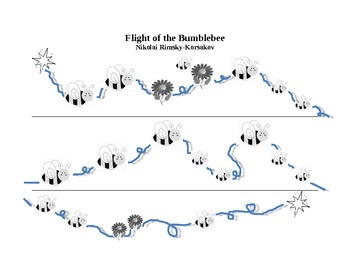 Preview of Flight of the Bumblebee: Listening Chart