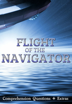 Preview of Flight of the Navigator Movie Guide + Activities - Ans Key. (Color + B&W)