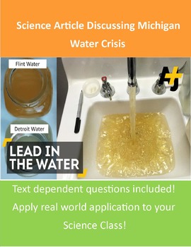 Preview of Michigan Water Crisis Assignment