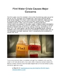 Civics Initiative: Flint Water Crisis Writing Performance Task