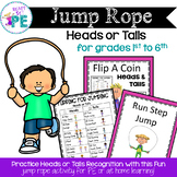 Flip A Coin PE Jump Rope Distance Learning, Brain Breaks &