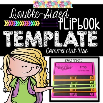 Preview of Editable Flip book template