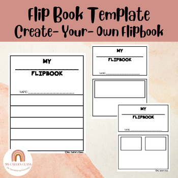 Make Your Own Coloring Flip Book - Free PDF - Flipboku Shop