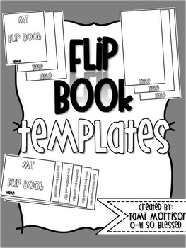 Editable Flip Book Template Worksheets Teaching Resources Tpt