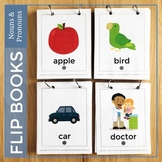 Flip Books Nouns and Pronouns (visuals for grammar and lan