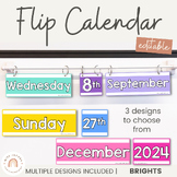 Flip Calendar | BRIGHTS | Classroom Decor